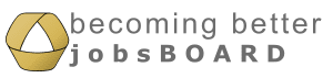 Becoming Better's jobsBOARD footer logo with gray text